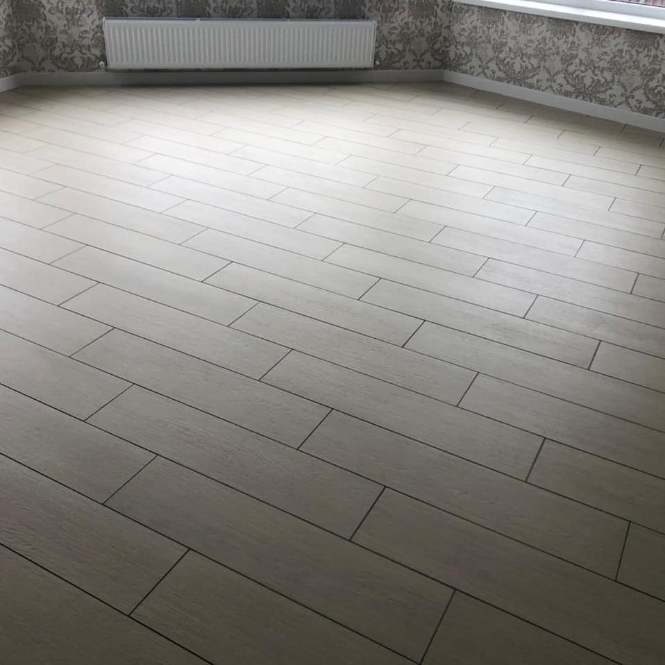 Final review of a completed shower and bathroom finish