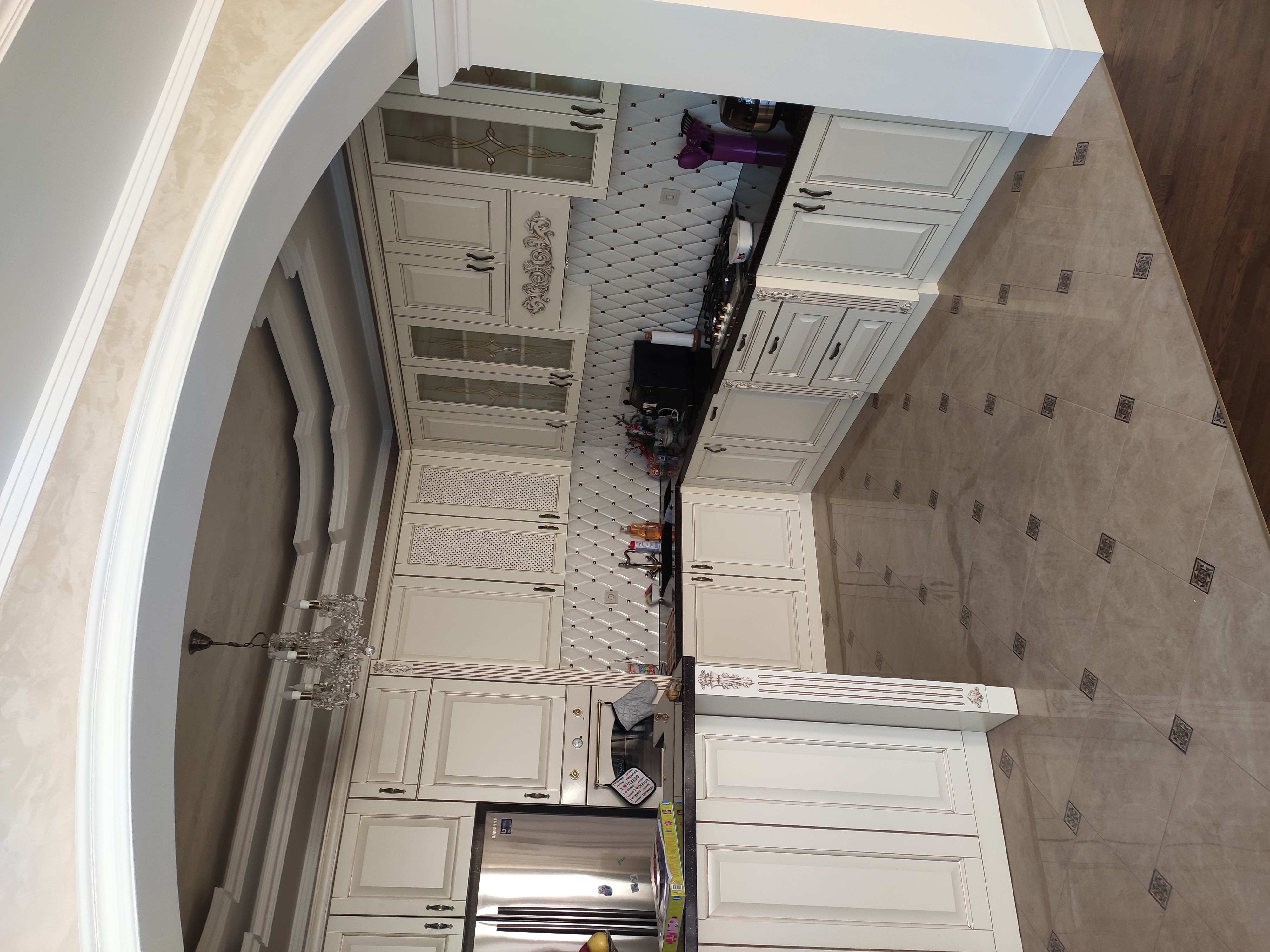 Kitchen backsplash project photo 2